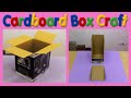 Cardboard Box Craft diy