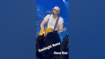 @ChaseRiceMusic  - “Goodnight Nancy” | Detroit 2023 (The Way Down Yonder Tour)