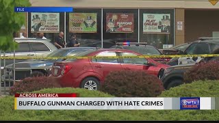 Buffalo supermarket shooting suspect charged with federal hate crimes