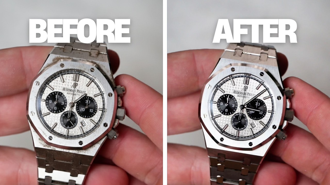 Как почистить часы за 60 секунд (без воды!)