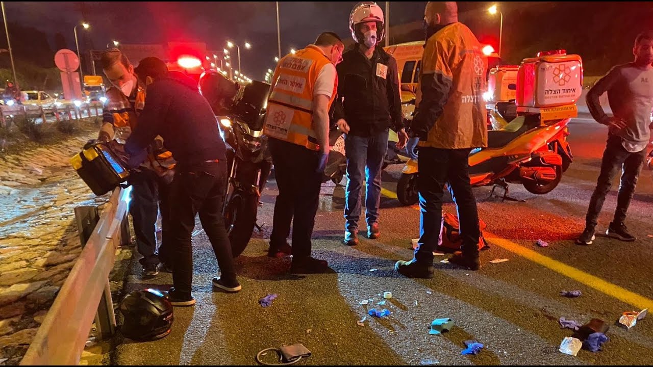 צעיר נפצע אנוש וצעיר נפצע קל בתאונה בכביש 471
