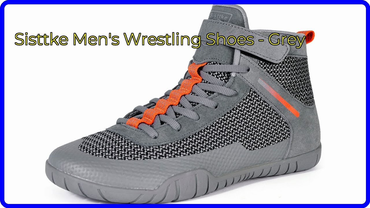 REVIEW (2026): Sisttke Men's Wrestling Shoes - Grey. ESSENTIAL details.