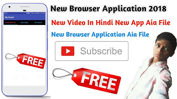2018 Ka Professional Browser Application Aia File New Video Thunkable | Appybuilder | Makeroid