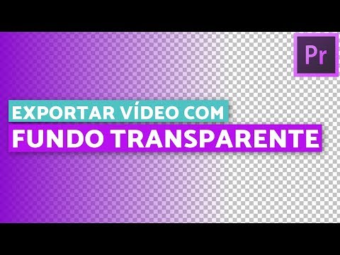 COMO EXPORTAR VÍDEO COM FUNDO TRANSPARENTE NO ADOBE PREMIERE | EditaPraMim