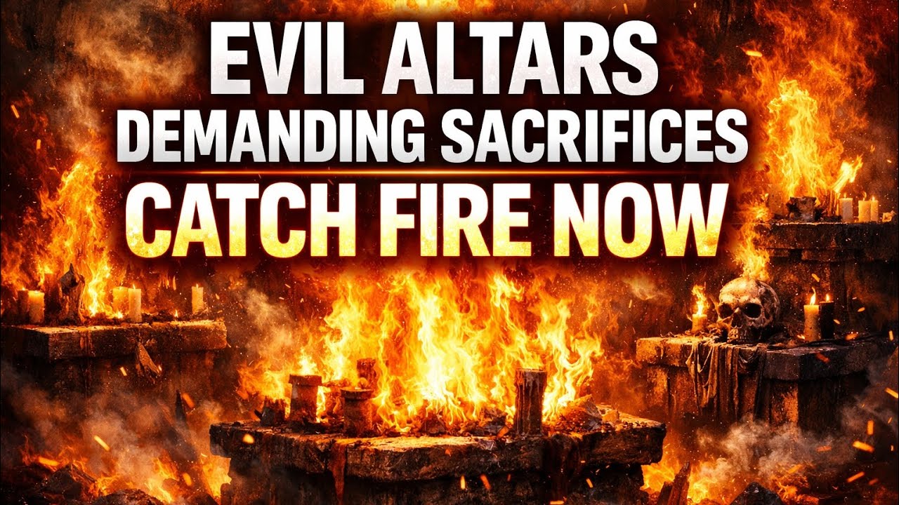 Prayer To Burn Evil Altars Demanding Your Blood For Sacrifice || Warfare Prayer 