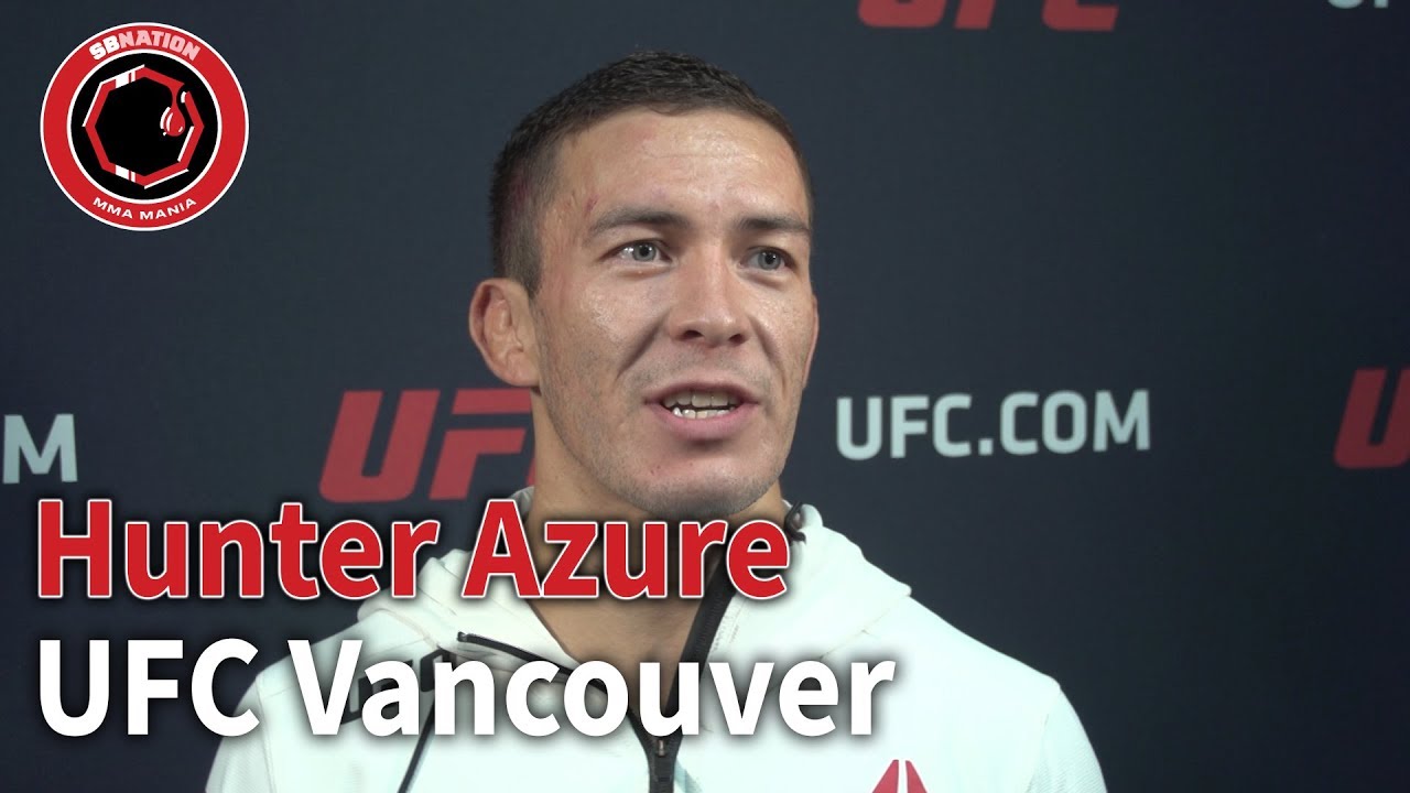 Hunter Azure: 'Contender's Series' More Nerve-Wracking than UFC Debut | UFC Vancouver | Post-Fight