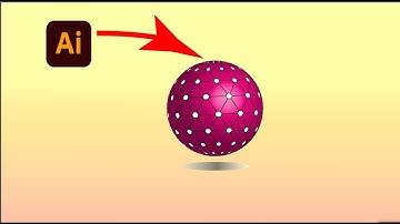 How to create Spherical Tesseract Shape in Adobe Illustrator Tutorial || Graphic design