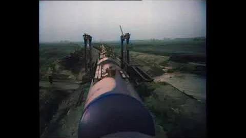 Dutch History: The First Oil Transport Railway (1946)