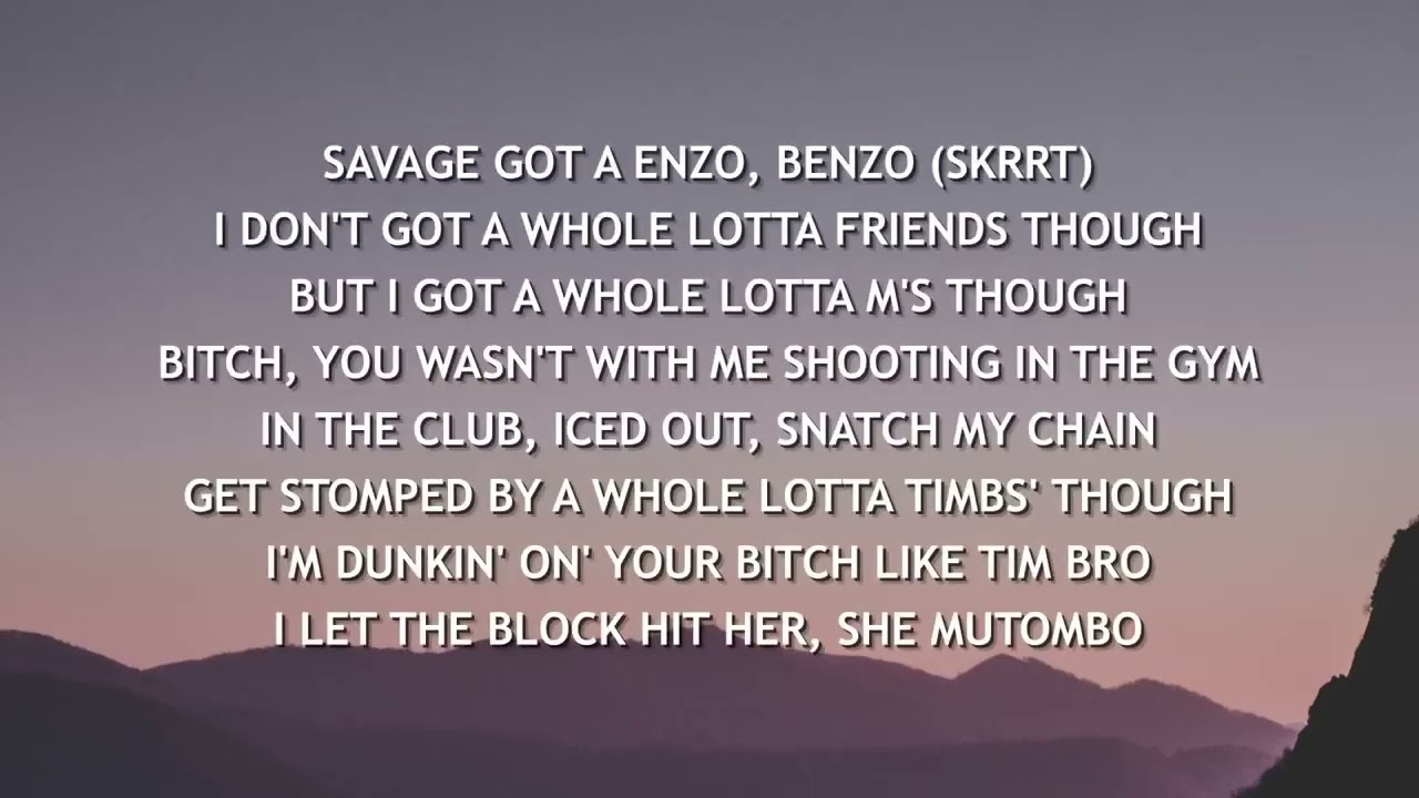 DJ Snake, Offset, 21 Savage, Gucci Mane & Sheck Wes   Enzo Lyrics