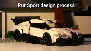 BUGATTI CHIRON PUR SPORT DESIGN PROCESS | FRONT SPEED BUILD