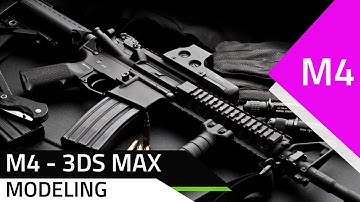 Modeling M4 Live - 3ds Max #Unrealengine5  #Live #3dsmax #gamedevelopement