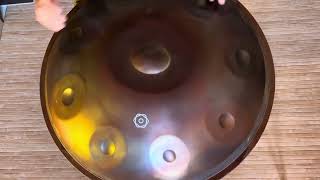 OVO Handpan E Celtic minor (Ember Steel)