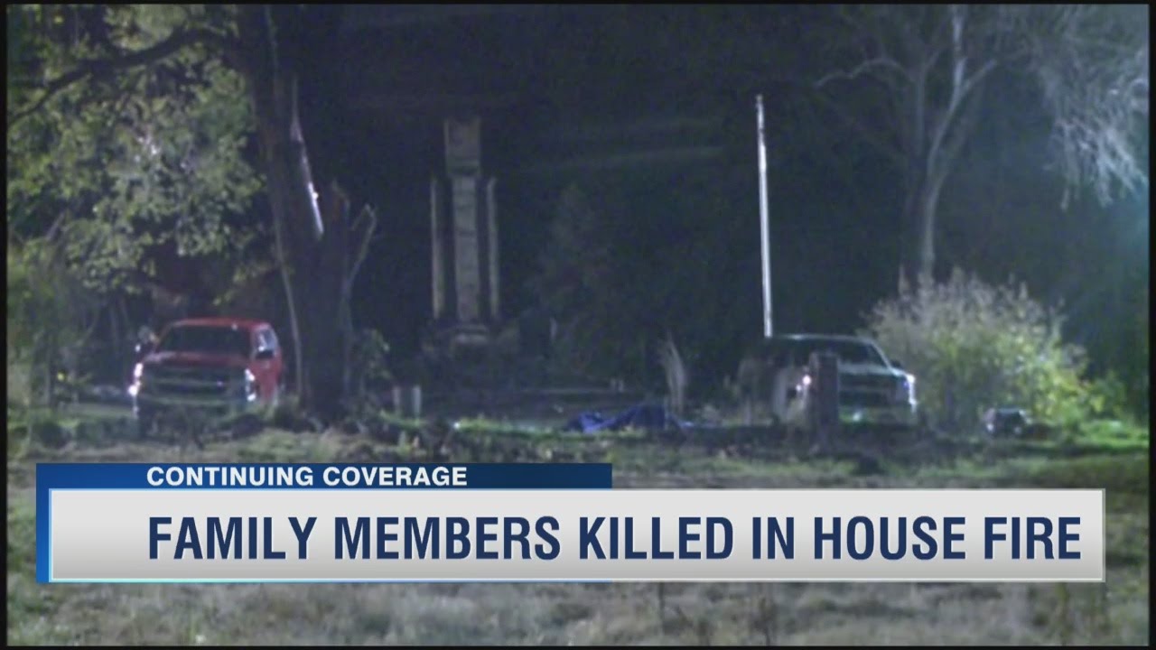 Family Members Killed In House Fire - YouTube