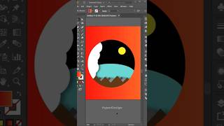 Step-by-Step Create Paper Cutout Effect In Illustrator #shorts