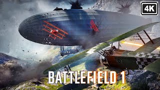 BATTLEFIELD™ 1 - #5 Airship | Campaign Walkthrough Gameplay [4K 60FPS] - No Commentary