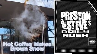 Hot Coffee Makes Brown Snow - Preston & Steve's Daily Rush screenshot 5
