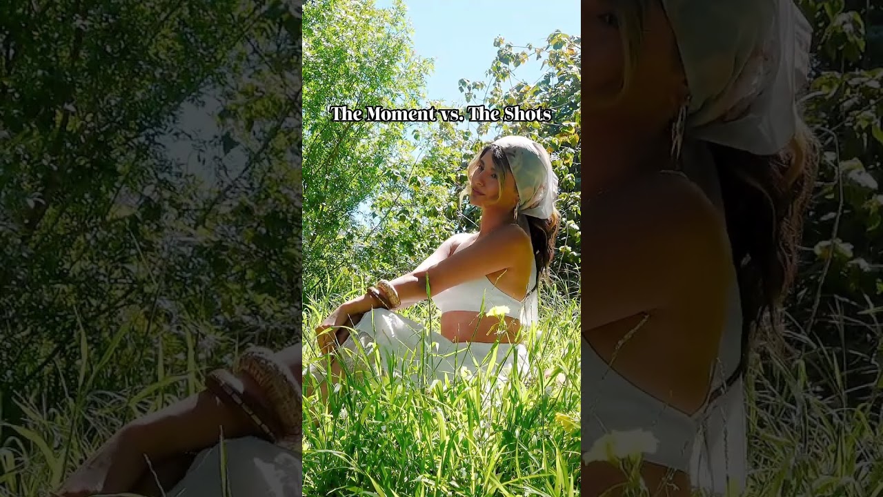 UCR Botanic Gardens Shoot | The Moment vs. The Shots | FULL VIDEO ON YT 💖