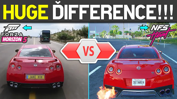 Forza Horizon 5 VS Need For Speed Heat UNITE 3.0 | Engine Sound Comparison