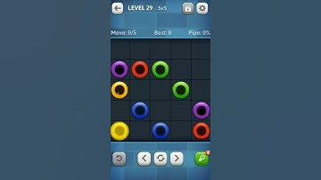 Pipe Art Game Play 5×5 Level 29 walkthrough Android and ios