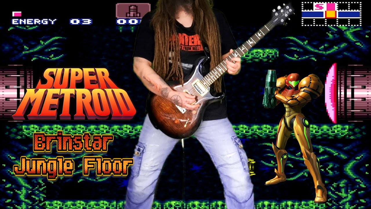 Super Metroid - Brinstar (Jungle Floor) [Metal Cover]