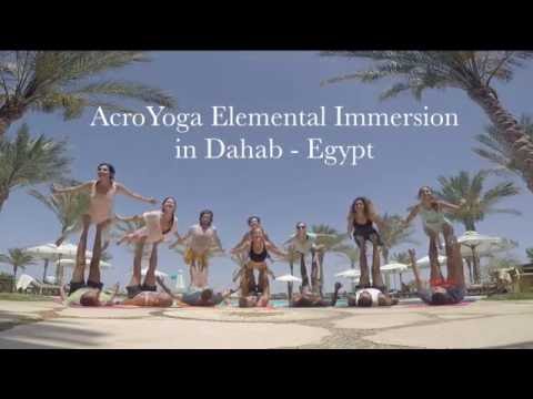 1st AcroYoga Elemental Immersion Egypt 2016