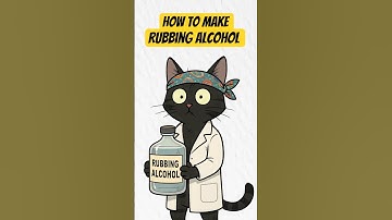 ⚠️ How To Make Rubbing Alcohol in a Post-Apocalyptic World!  #science #shorts