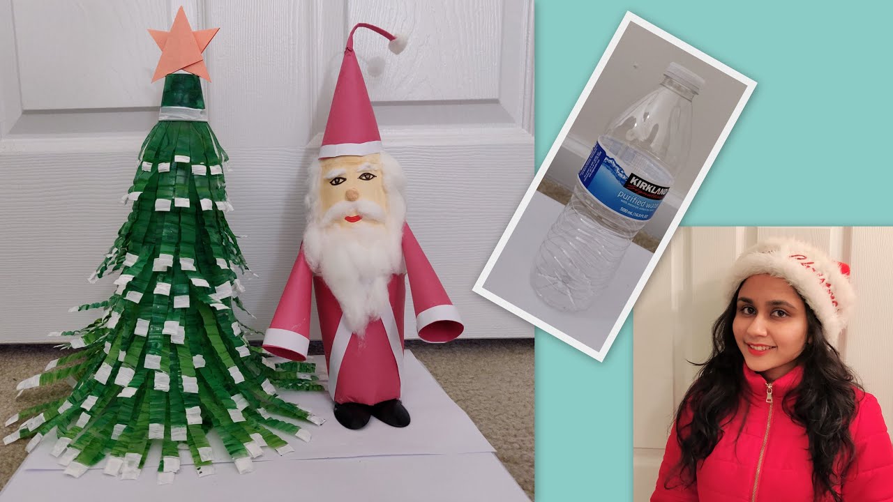 How to Reuse Plastic Bottle and Make a Wonderful Christmas Tree