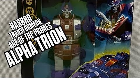 Hasbro Transformers: Age of the Primes ALPHA TRION