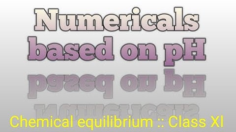 pH of 10-8 M HCl #pH_Numericals