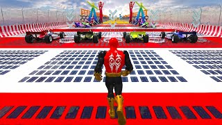 Superhero Runs Through Insane Formula Car Obstacle Course! 🚗🔥 | Ultimate Racing Challenge screenshot 3