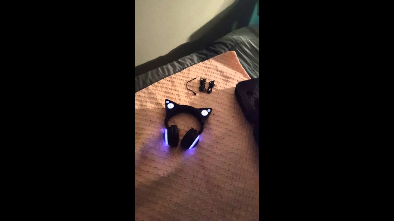 Axent Wear Cat Ear Headphones Unboxing YouTube