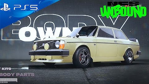 Volvo 242DL | Need for Speed Unbound (PS5) Car Customization Gameplay