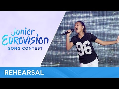 Alexa Curtis - We Are (Australia) - First Rehearsal - Junior Eurovision 2016