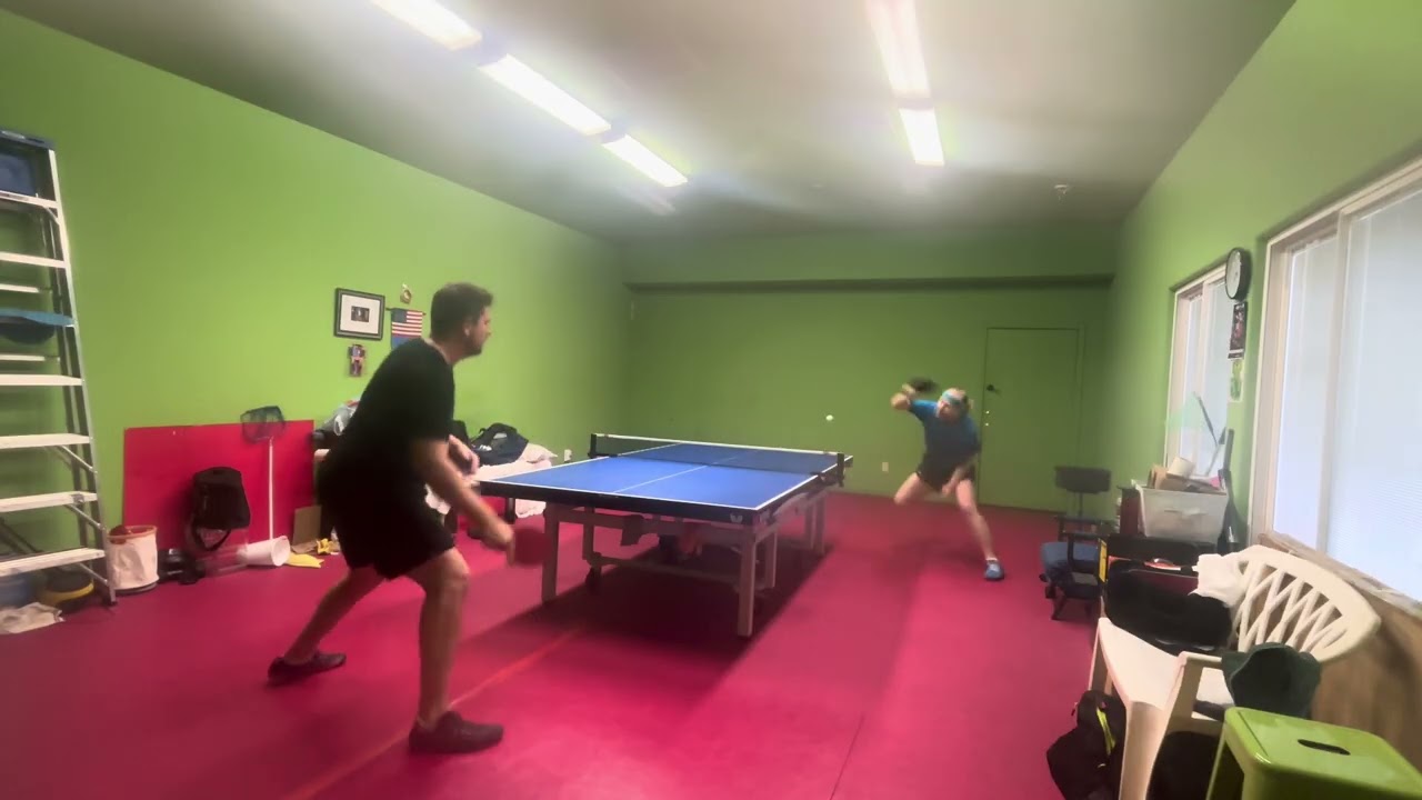 Practice games with Logan