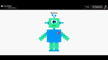 How to pure css that - Cute robot