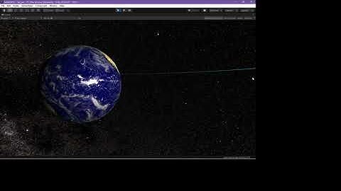 Unity Satellite Orbit Museum Model Demo and Proof of Concept - C#, Unity, PC