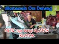 Bunyi suara klotok klotok pada motor matic