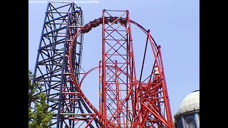 Batman and Robin: The Chiller (2006 Off-Ride Footage) - Six Flags Great Adventure