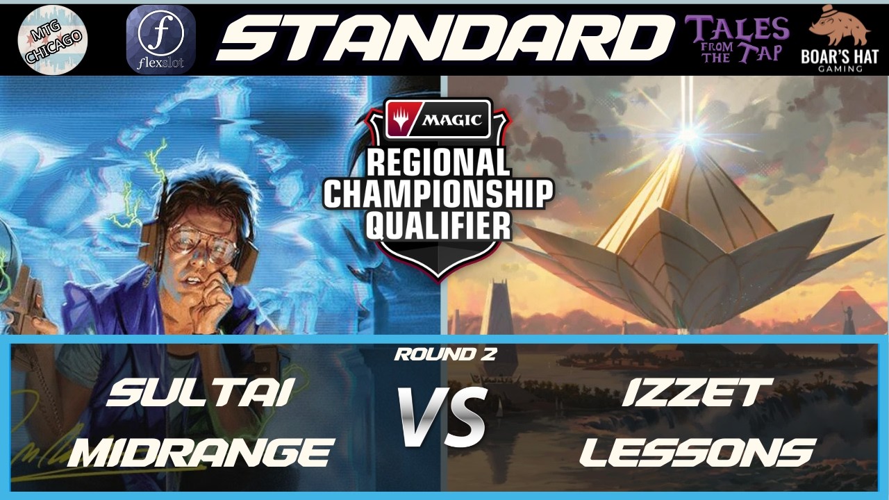 Sultai Midrange VS Izzet Lessons  [RCQ Standard Round 2]
