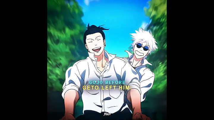 Gojo Before Geto Left Him 🫂❤️‍🩹 || Jujutsu kaisen #gojo #geto