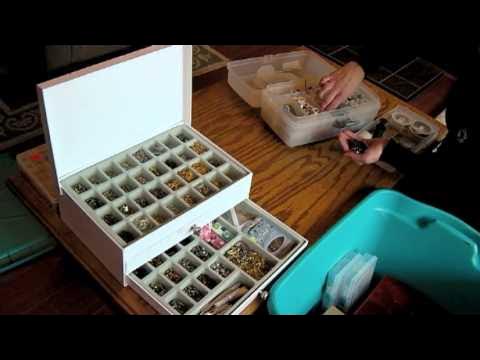 Bead Storage on Wheels How to Organize in a Small Space - BEADventurous EP  2 