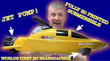 Building The Worlds first 3D printed RC Seabreacher!! RC Dolphin!!