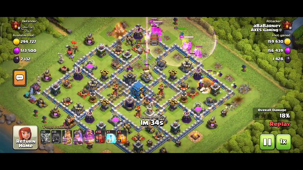 TH12 SUPER WITCH + SKELETON SPELL ATTACK | CLASH OF CLANS