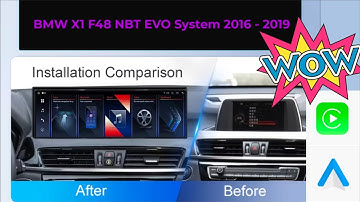 HOW TO UPGRADE CARPLAY IN BMW X1 F48 NBT EVO System 2016   2019