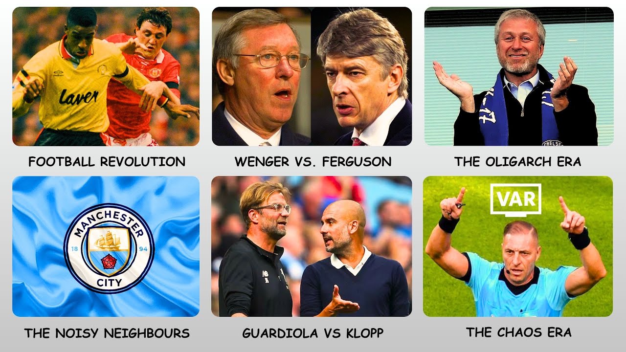 Every Premier League Era Explained in 23 Minutes - YouTube