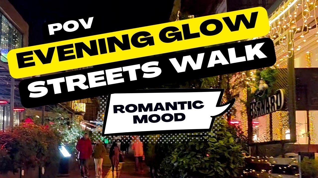 Walking Tbilisi's Glowing Streets | Evening Ambiance & ASMR