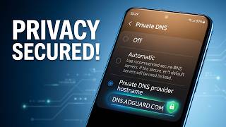 THEY'RE TRACKING YOU! | private DNS settings android samsung @ELECTRONICSANDGADGETS
