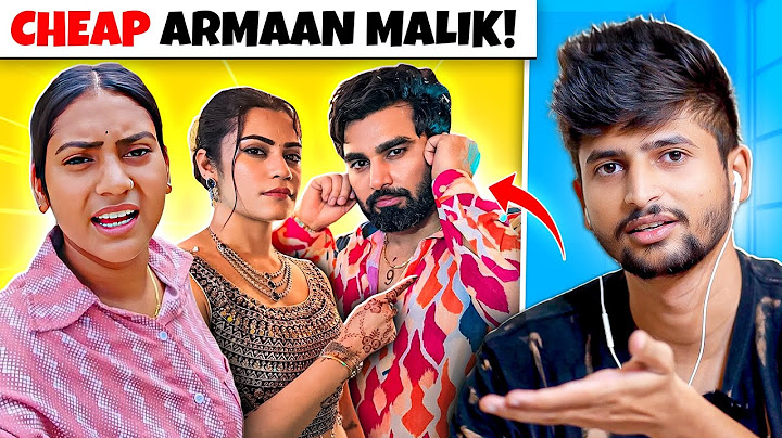 ARMAN MALIK DISRESPECTING HIS WIFE KRITIKA AND SHIVANI WITHOUT SHAME !!