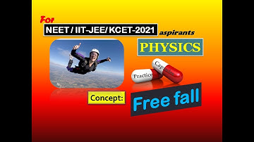 #Free fall # Separation between  two freely falling objects