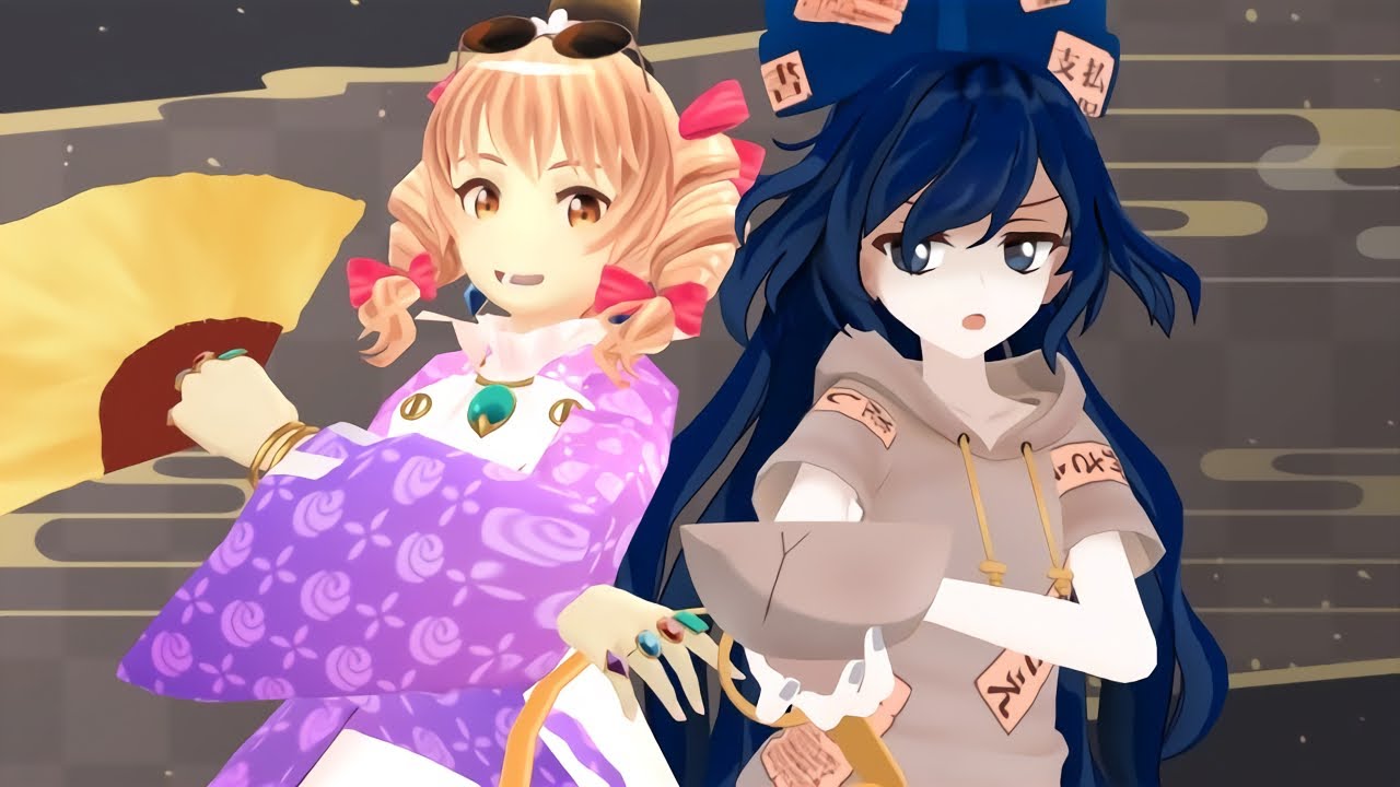 【東方MMD】焼き魚が食べたい!! 幻想郷にまあまあ棒登場!!【東方mmd紙芝居 】☺